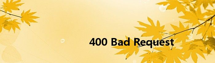 <html>
<head><title>400 Bad Request</title></head>
<body>
<center><h1>400 Bad Request</h1></center>
<hr><center>nginx</center>
</body>
</html>
